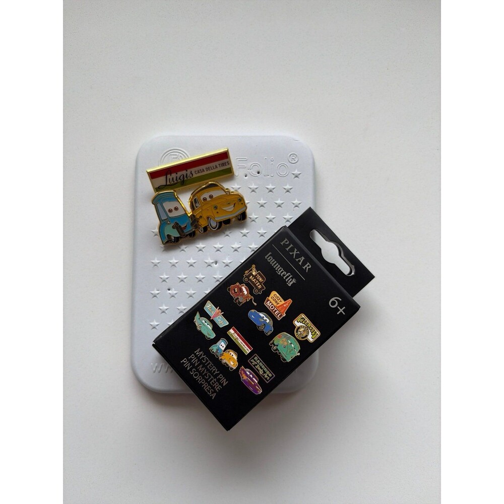 Loungefly Disney Pixar Cars Luigi & Guido Mystery Pin